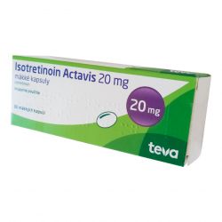 Изотретиноин Actavis (аналог Акненормин, Aknenormin) капс. 20мг 30шт в Красноярске и области фото