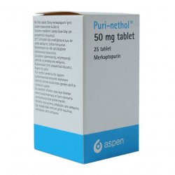 Пури-нетол (Пуринетол, Меркаптопурин) в таблетках 50мг N25 в Красноярске и области фото